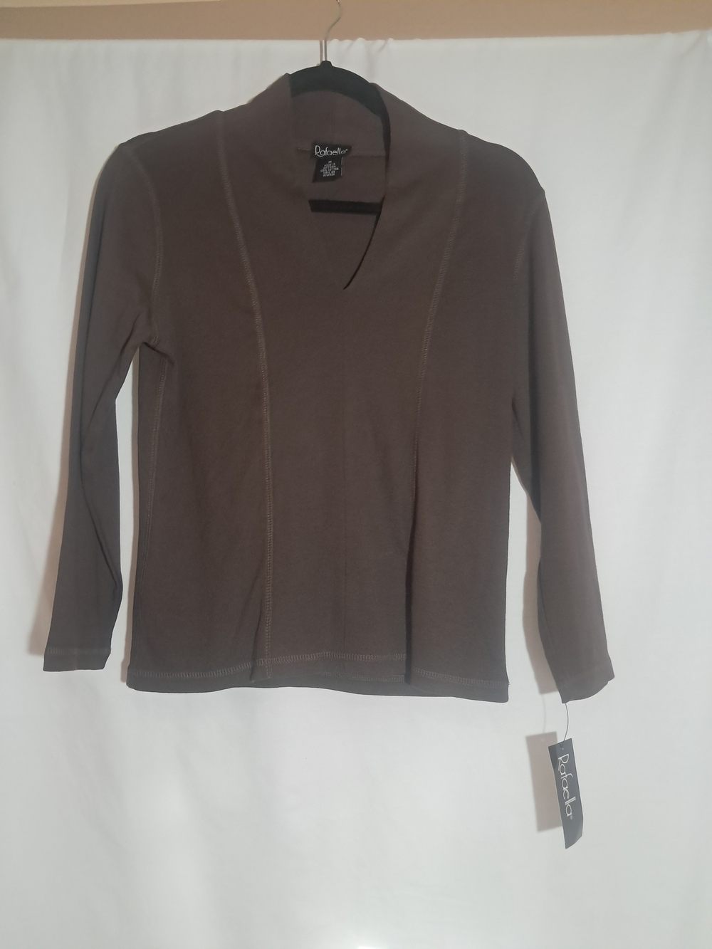 Light Academia Brown Cotton Knit